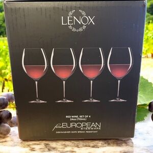 Red wine set of 4 24 oz